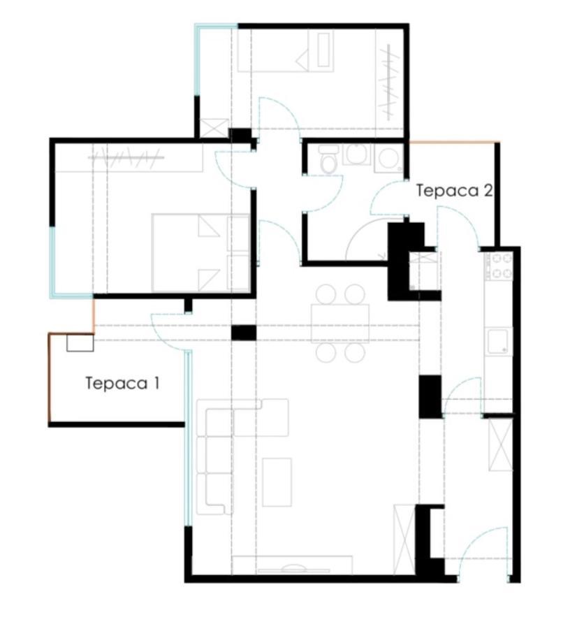 - Serenity Apartment - Skopje Extérieur photo